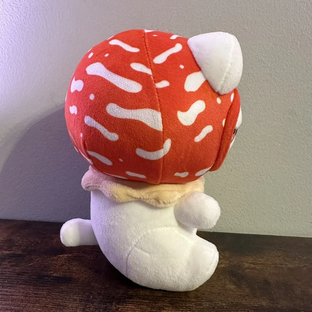 Tasty‎ Peach Amanita Mushroom Meowchi Cat Plush HT EXCLUSIVE